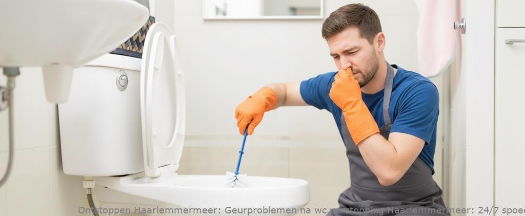 Geurproblemen na wc verstopping Haarlemmermeer: 24/7 spoedhulp