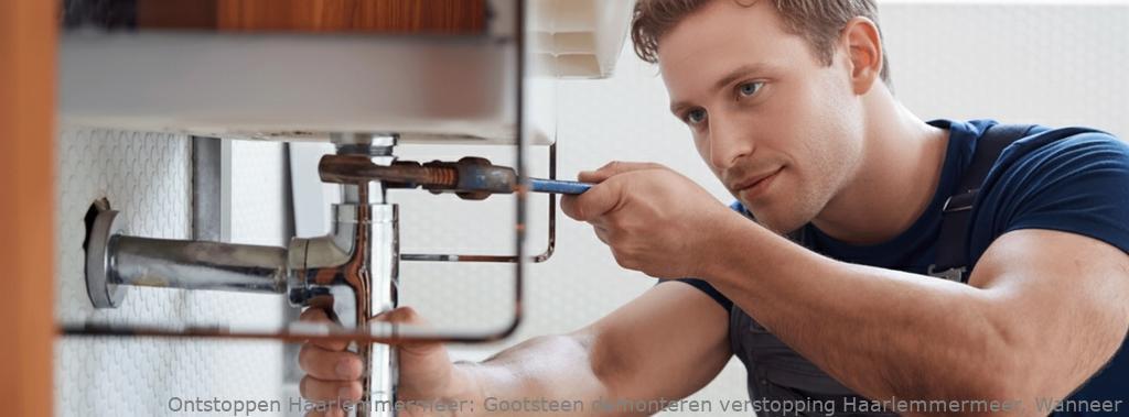 Gootsteen demonteren verstopping Haarlemmermeer, Wanneer zelf?