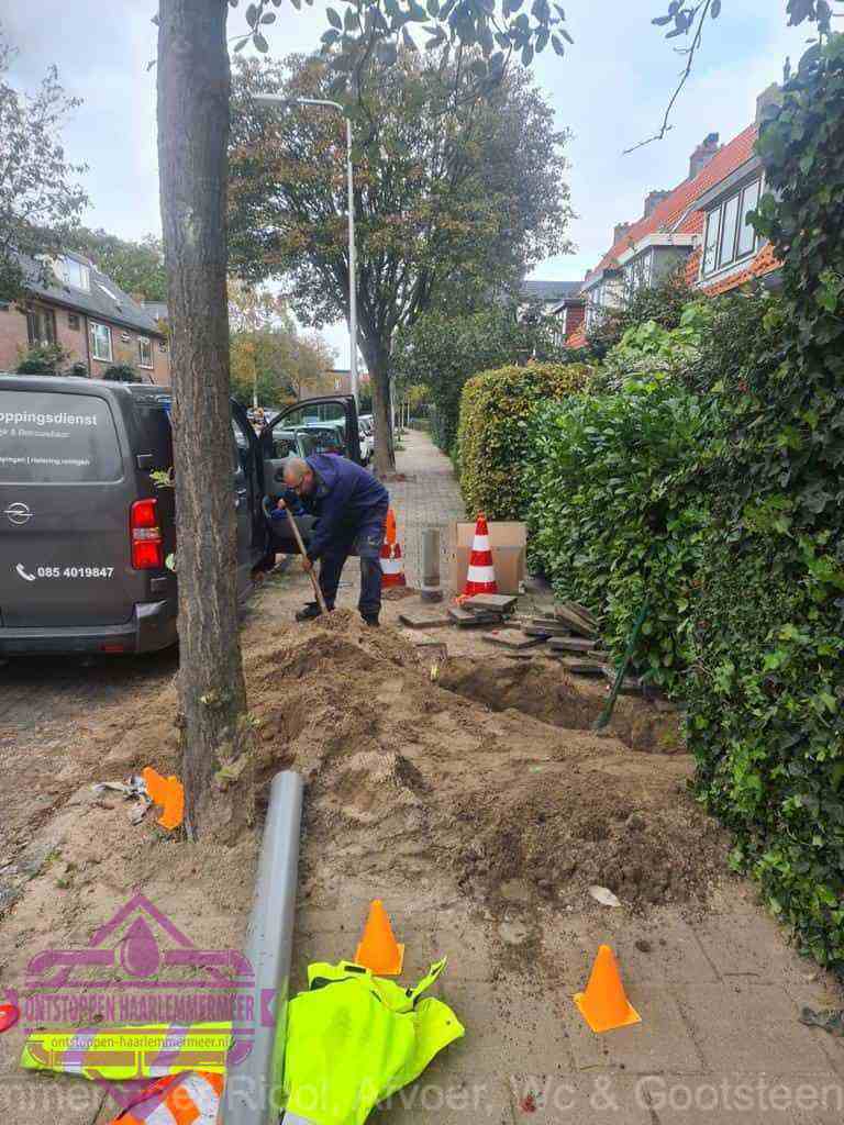 Graven riool Haarlemmermeer
