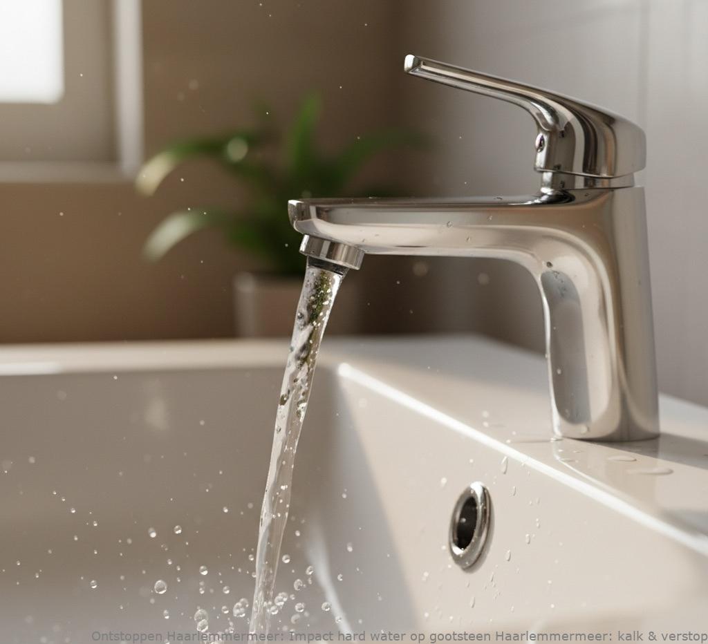 Impact hard water op gootsteen Haarlemmermeer: kalk & verstoppingen