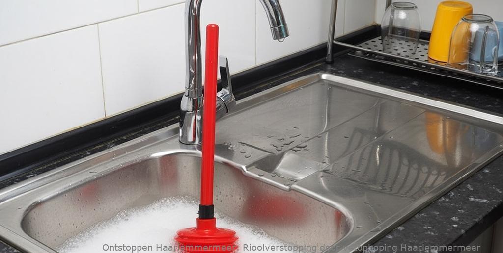 Rioolverstopping door vetophoping Haarlemmermeer
