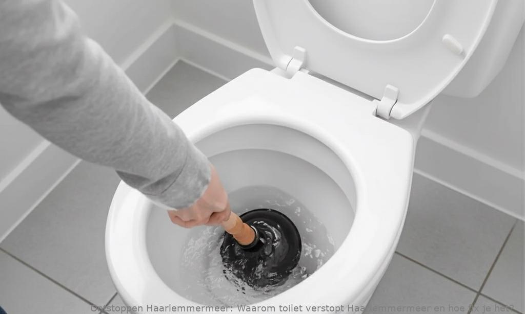 Waarom toilet verstopt Haarlemmermeer en hoe fix je het?