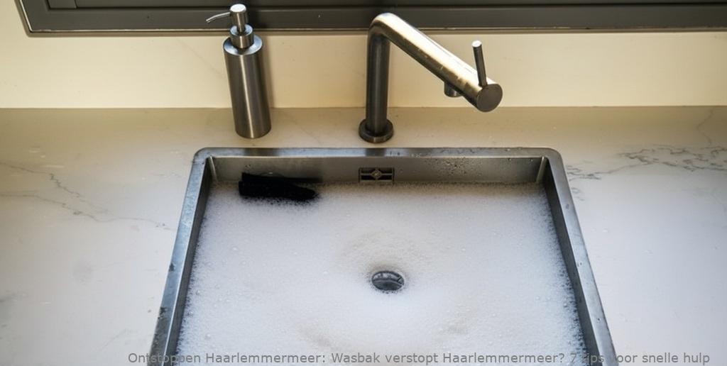 Wasbak verstopt Haarlemmermeer? 7 tips voor snelle hulp