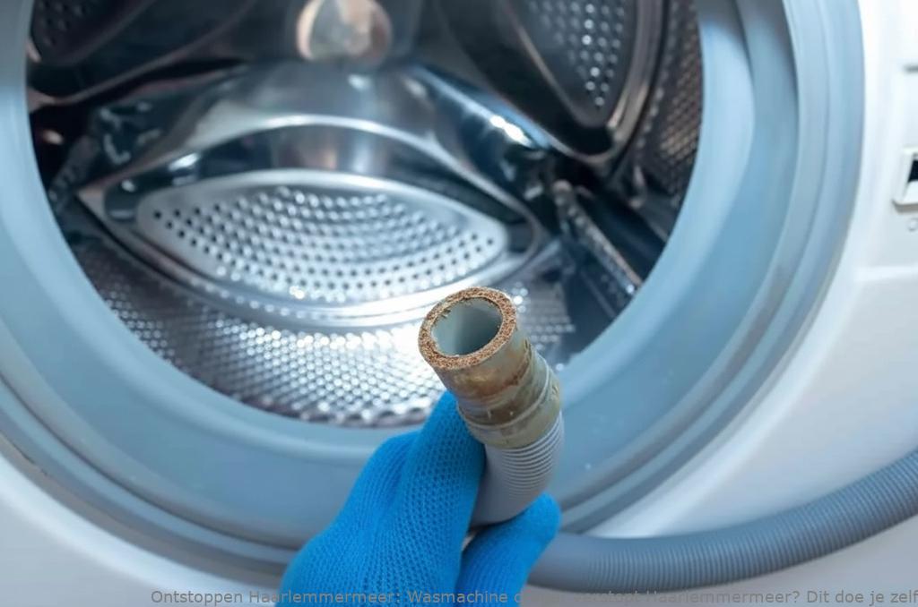 Wasmachine droger verstopt Haarlemmermeer? Dit doe je zelf